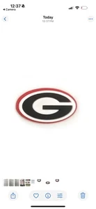 NCAA Georgia Bulldogs Alt Team For Crocs Shoe Charms Jibbitz - 2 Pieces Special - Picture 1 of 2