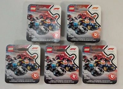 LEGO Fórmula F1 Coches de Carreras 71049 Lote de 5 Minifiguras Aleatorias NUEVO SELLADO Foto 1 de 2
