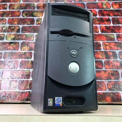 Dell Dimension 2400 ATX PC Pentium 4 2.66GHz 512MB RAM No HDD (Retro Gaming) - Image 1 of 4