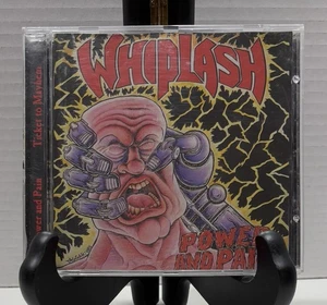 WHIPLASH - Power & Pain/ticket To Mayhem - CD - RARE - Imagen 1 de 4