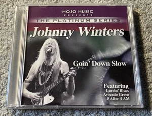 Johnny Winters CD Goin Down Slow Disc Is NMint Free Shipping - Picture 1 of 6