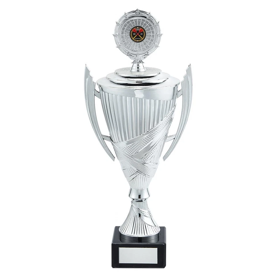 Crusader Plastic Cup Silver 380mm FREE Trophy Engraving - Image 1 of 1