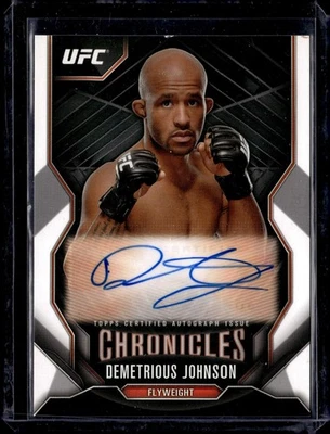 2015 Topps UFC Chronicles - Autographs Demetrious Johnson #CA-DJ (AU) - Image 1 of 2