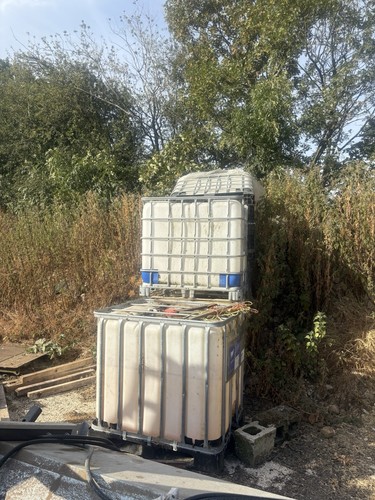 IBC 1000 Litre Plastic Water Container Tank - Used | eBay UK