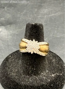 17K Yellow Gold Ring 7.66g - Picture 1 of 7
