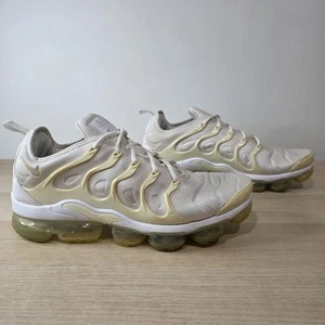 Nike Air VaporMax Plus Triple White Platinum Mens US 13 Gym Shoes Sneakers - Picture 1 of 19