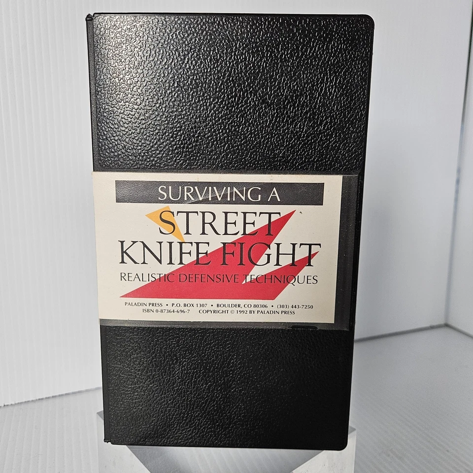Surviving A Street Knife Fight: Realistic Defense Techniques VHS Paladin Press - Image 1 of 4