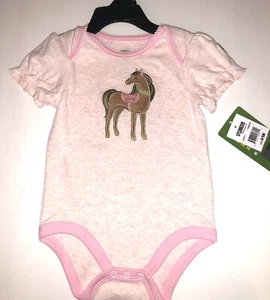 NWT License John Deere T-Shirt Girls One Piece Shirt. 6/9 Month. E3 - Picture 1 of 2