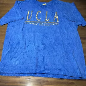 Vintage UCLA Bruins Single Stitch Tie Dye Shirt Size XL Made In USA - Picture 1 of 11