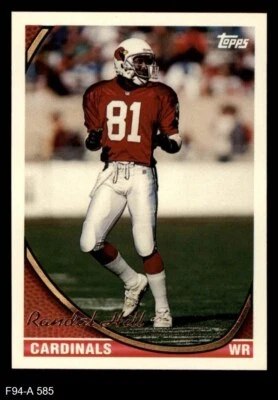 1994 Topps #585 Randal Hill Cardinals-FB Miami (FL) 8 - NM/MT - Image 1 of 2