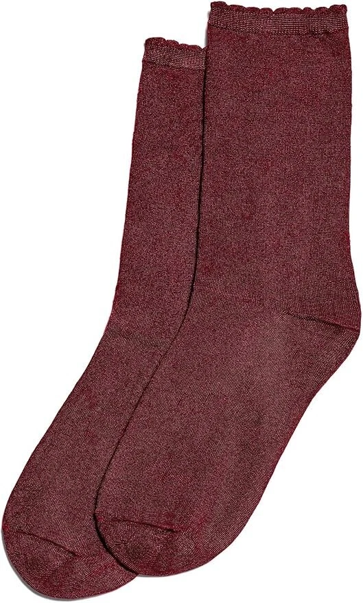 Hue Women's Perfect Luster Socks, Sangria - Image 1 of 1