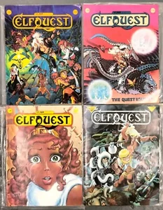 Elfquest 4 Comic Lot #14,15,16,17 Wendy Pini Warp 1982-83 1st Print - Bild 1 von 20