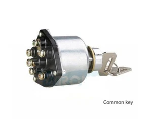 FORKLIFT Car IGNITION SWITCH + UNIQUE & KEYS Start Up JK406 Sleeve Universal - Picture 1 of 4