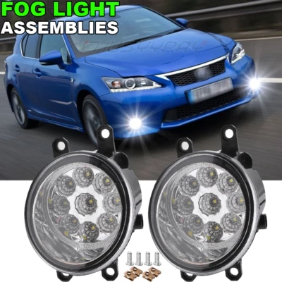 For Lexus CT200h 2012 Pair Front Bumper Fog Light Lamp Replacement #8121006071 - Image 1 of 4