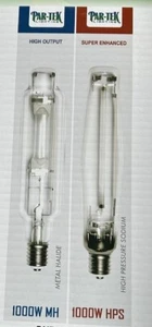 PAR-TEK LIGHTING 1000W SE HPS and MH Combo Digital Lamps SAVE $$ W/ BAY HYDRO - Picture 1 of 5