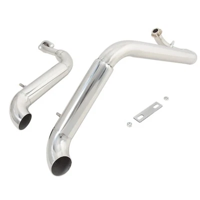 For Yamaha Virago XV125 XV250 Chrome Muffler Exhaust Pipes Full System Silencer Foto 1 de 4