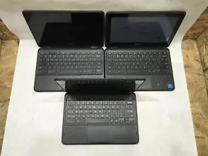 Dell Chromebook 5190 2-in-1 Lot of 3 Celeron 4 GB Ram 32 GB Storage PARTS- FT - Picture 1 of 6