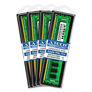 16GB Kit 4X 4GB DIMM Apple Mac Pro Late 2013 A1481 MacPro6,1 Server Memory RAM - Picture 1 of 5