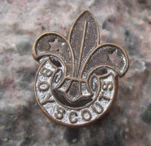 Antique Czech Boy Scouts Association Fleur de Lis Formal Jacket Buttonhole - Picture 1 of 3