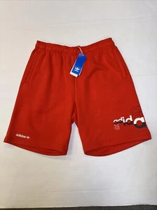 Adidas Logo Play Shorts Rot H31326 Herren Größe L Standard Fit - Bild 1 von 3