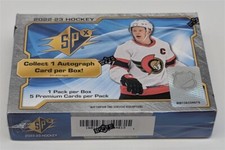 Factory Sealed Hobby Box 2022-23 Upper Deck SPx NHL Hockey Cards