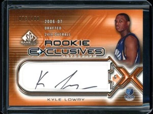 2006 SP “rookie exclusives” KYLE LOWRY autograph AUTO rc NUMBERED #075/100 - Picture 1 of 2