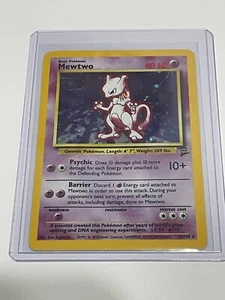 mewtwo- 10/130- base set 2- holo rare- moderately played - Picture 1 of 2