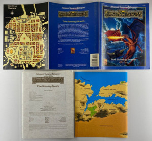 Advanced Dungeons & Dragons Forgotten Realms “The Shining South” TSR 9388 + Maps