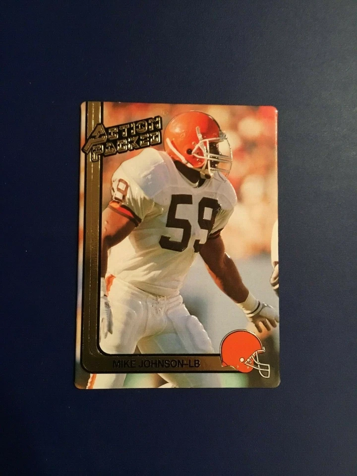 1991 Action Packed # 43 MICHAEL JOHNSON Cleveland Browns Great Card !  - Image 1 of 1