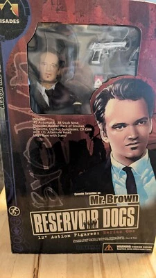 2001 Palisades MR. BROWN Tarantino Reservoir Dogs Movie 12" Action Figure NIP - Image 1 of 4