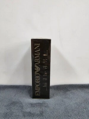 Emporio Armani He by Giorgio Armani 男士 EDT 3.4 盎司 - 100 毫升 ~ 全新未拆封 — 第 1/4 张图片