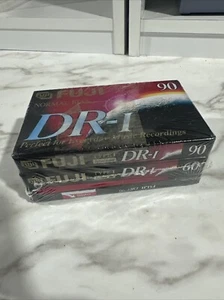 Fuji DR-I Normal Bias 90 Min Blank Audio Cassettes Bundle Of 3 (New, Sealed) - Picture 1 of 1
