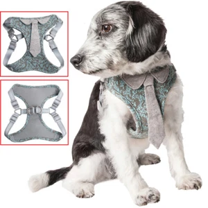Pet Life 'Fidomite' Mesh Reversible and Adjustable Dog Harness with Necktie - Picture 1 of 5