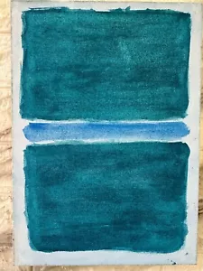 Mark Rothko painting oil on canvas signed and stamped - Picture 1 of 5