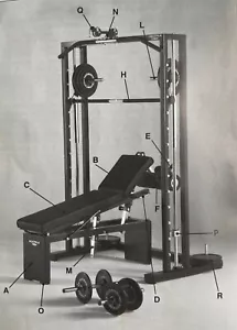 Fitnessgeräte Kraftstation/Multipresse - Bild 1 von 1