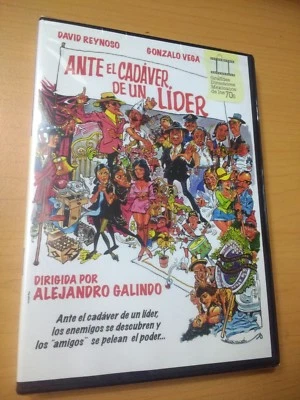ANTE EL CADAVER DE UN LIDER David Reynoso Gonzalo Vega NEW DVD Region 1&4 - Image 1 of 4