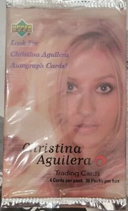Christina Aguilera Upper Deck Booster Pack Raro De Colección - Imagen 1 de 2