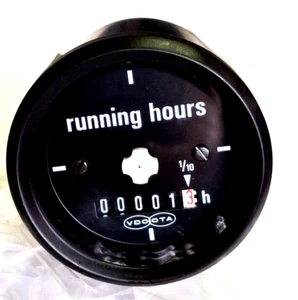 Horas de funcionamiento 12-24v Horas Medidores Contador Barcos Camiones Tractores Coche - Imagen 1 de 10