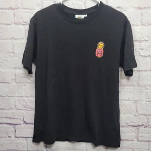 Neu ohne Etikett Baby Milo Store T-Shirt von A Bathing Ape BAPE schwarz Gr. M Rücken Pagode Grafik - Bild 1 von 8