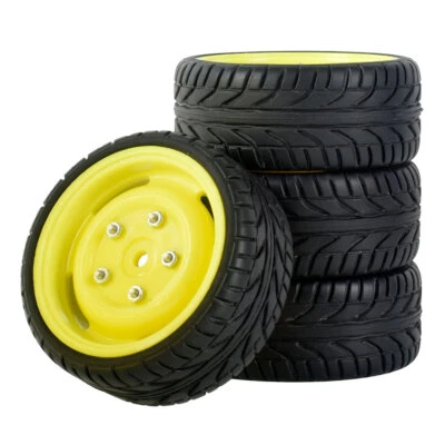 Ruedas de radiocontrol en carretera 1/10 neumáticos para Hpi Rs4 Sprint2 Kyosho Pureten Fazer Fw05 Fw06 Foto 1 de 4