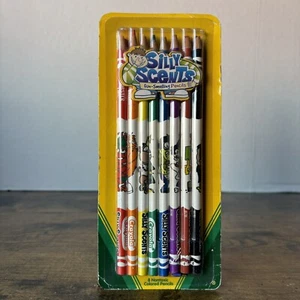 Original 2006 Silly Scents 8 Nontoxic Crayola Colored Pencils - Rare - Picture 1 of 13