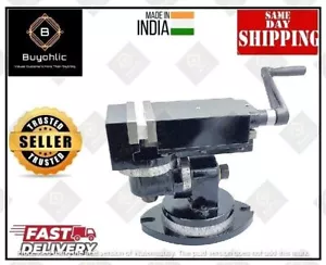 Cast Iron Precision Swivel Universal Milling Machine Vice Vise Machine Tools - Picture 1 of 21