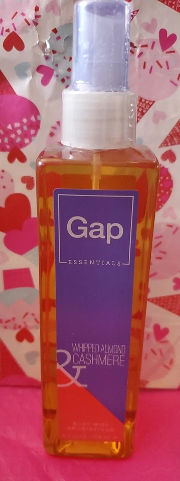 GAP ESSENTIALS ALMENDRA BATIDA CACHEMIRA CUERPO NIEBLA SPRAY PERFUME 8 OZ SELLADO NOS Foto 1 de 4