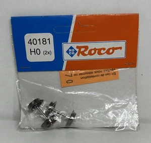 Roco H0 40181 2x set ruote a raggi CA 11 mm NUOVO & IMBALLO ORIGINALE - Foto 1 di 2