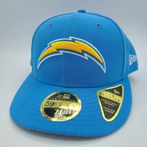 Los Angeles LA Chargers Hat New Era 59Fifty LP Fitted Cap Classic Powder Blue - Picture 1 of 6