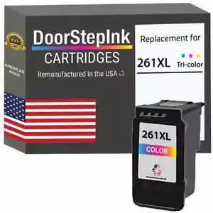 Cartucce di inchiostro compatibili DoorStepInk per Canon CL-261XL Color-USA - Foto 1 di 5