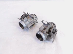 Pair BMW R1100GS R1100R R850R Left/Right Intake Throttle Bodies Butterfly Valves - Picture 1 of 8