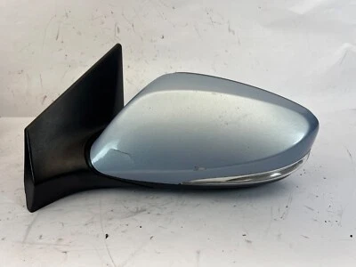 Espejo retrovisor izquierdo para conductor Hyundai Elantra 2011-2015 con giro azul cielo Foto 1 de 4