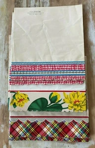 Vintage farmhouse shabby cottage chic Royledge shelf paper 1930's 1940's floral - Picture 1 of 7
