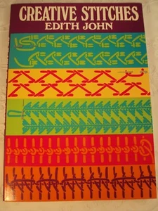 Creative Stitches Edith John Soft Cover 1973 A Wealth of Embroidery Stitches - Bild 1 von 6